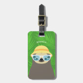 Étiquette À Bagage Balises de bagages Sloth (Devant Vertical)