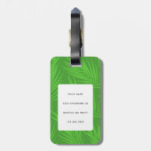 Étiquette À Bagage Balises de bagages Sloth (Dos Vertical)