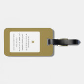 Étiquette À Bagage Balises de bagages Sloth (Dos horizontal)