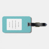 Étiquette À Bagage Balises de bagages Sloth (Dos horizontal)