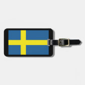 Étiquette À Bagage Balises de bagages Suède (Devant horizontal)