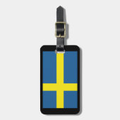 Étiquette À Bagage Balises de bagages Suède (Devant Vertical)