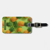 Étiquette À Bagage Balises des bagages à ananas (Devant horizontal)