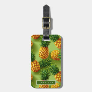 Étiquette À Bagage Balises des bagages à ananas