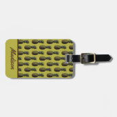 Étiquette À Bagage Balises des bagages à ananas (Devant horizontal)