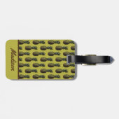 Étiquette À Bagage Balises des bagages à ananas (Dos horizontal)