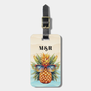 Étiquette À Bagage Balises des bagages à ananas