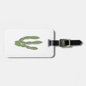 Étiquette À Bagage Balises des bagages Cactus (Devant horizontal)