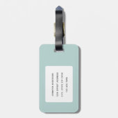 Étiquette À Bagage Balises des bagages Cactus (Dos Vertical)