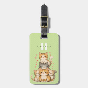 Étiquette À Bagage Balises des bagages de chats