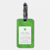 Étiquette À Bagage Balises des bagages de chien de boxer (Dos Vertical)