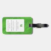 Étiquette À Bagage Balises des bagages de chien de boxer (Dos horizontal)