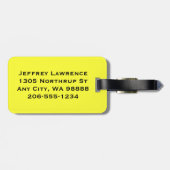 Étiquette À Bagage Balises des bagages de conception à vélo (Dos horizontal)