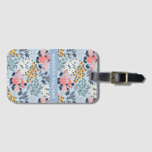 Étiquette À Bagage Balises des bagages Fleurs de couleur (Devant Horizontal)