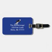 Étiquette À Bagage Balises des bagages Orca (Devant horizontal)