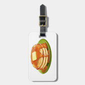 Étiquette À Bagage Balises des bagages Pancakes (Devant Vertical)