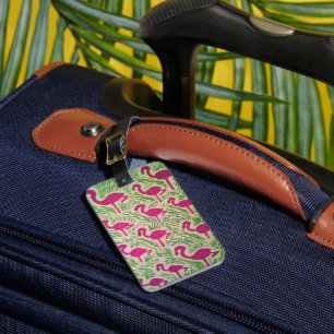 Étiquette À Bagage Balises Flamant rose Fun Luggings
