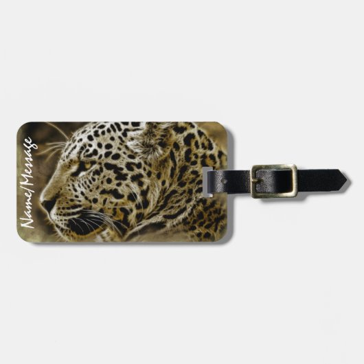 Étiquette À Bagage Balises Jaguar 1 (Devant horizontal)
