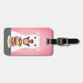 Étiquette À Bagage Balises Pit Bull (Devant horizontal)