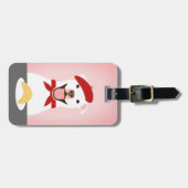 Étiquette À Bagage Balises Pit Bull (Devant horizontal)