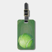 Étiquette À Bagage Ball de tennis (Devant Vertical)