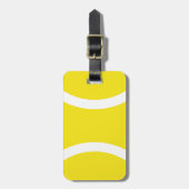 Étiquette À Bagage Balle de tennis (Devant Vertical)