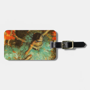 Étiquette À Bagage Ballerina Dance Green Dancer Edger Degas Peinture