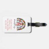 Étiquette À Bagage Ballerina Dance Studio Instructeur de ballet Danse (Dos horizontal)