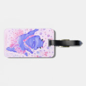 Étiquette À Bagage Ballerina Hippo bagage étiquette Bonne danseuse de (Dos horizontal)