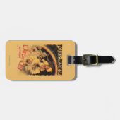 Étiquette À Bagage ballet L'Arc-en-Ciel chez Folies-Bergere (Devant horizontal)