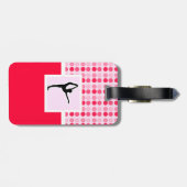 Étiquette À Bagage Ballet mignon (Dos horizontal)