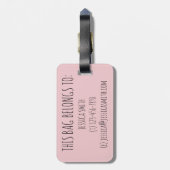 Étiquette À Bagage Ballet Tap Jazz Acro Lyrical Dance Chaussure Ensei (Dos Vertical)