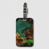 ÉTIQUETTE À BAGAGE BALLON DE FOOT AMÉRICAIN (Devant Vertical)