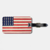 ÉTIQUETTE À BAGAGE BALLON DE VOYAGE AMÉRICAIN (Dos horizontal)