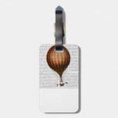 Étiquette À Bagage Ballon Royal Nassau à air chaud (Dos Vertical)