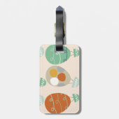 Étiquette À Bagage Ballons Whimsical à air chaud (Dos Vertical)