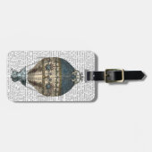 Étiquette À Bagage Balloon baroque Imaginaire 2 2 (Devant horizontal)