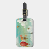 Étiquette À Bagage Balloquer Paris (Devant Vertical)