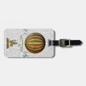 Étiquette À Bagage Ballotte à air chaud Zephire 2 (Devant horizontal)