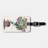 Étiquette À Bagage Ballotte de Dodo avec libellules (Devant horizontal)