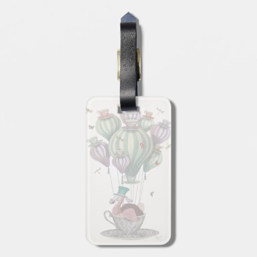 Étiquette À Bagage Ballotte de Dodo avec libellules (Dos Vertical)