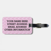 Étiquette À Bagage Baltimore Oriole Love (Dos horizontal)