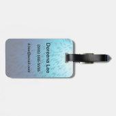 Étiquette À Bagage Banc des poissons (Dos horizontal)