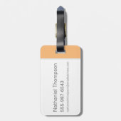 Étiquette À Bagage Bande entière 18 Mystery Inc (Dos Vertical)