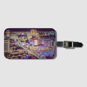 Étiquette À Bagage Bande stylisée Las Vegas