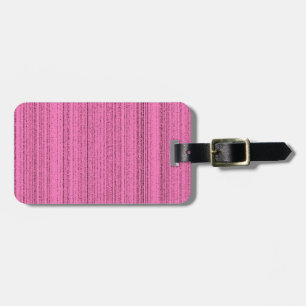 Étiquette À Bagage Bandes roses