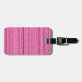 Étiquette À Bagage Bandes roses