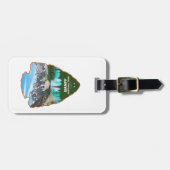 Étiquette À Bagage Banff National Park Alberta Arrowhead (Devant horizontal)