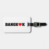 ÉTIQUETTE À BAGAGE BANGKOK LOVE (Devant horizontal)