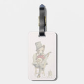 Étiquette À Bagage Banjo Bear 3 (Dos Vertical)